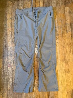 Prana Halle Pants – Women’s Size 12 Short – Sand/Beige – Excellent Condition